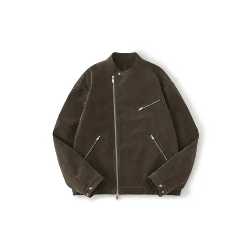 COMMON SCENTS Jackets Coats Men's Coffee Brown