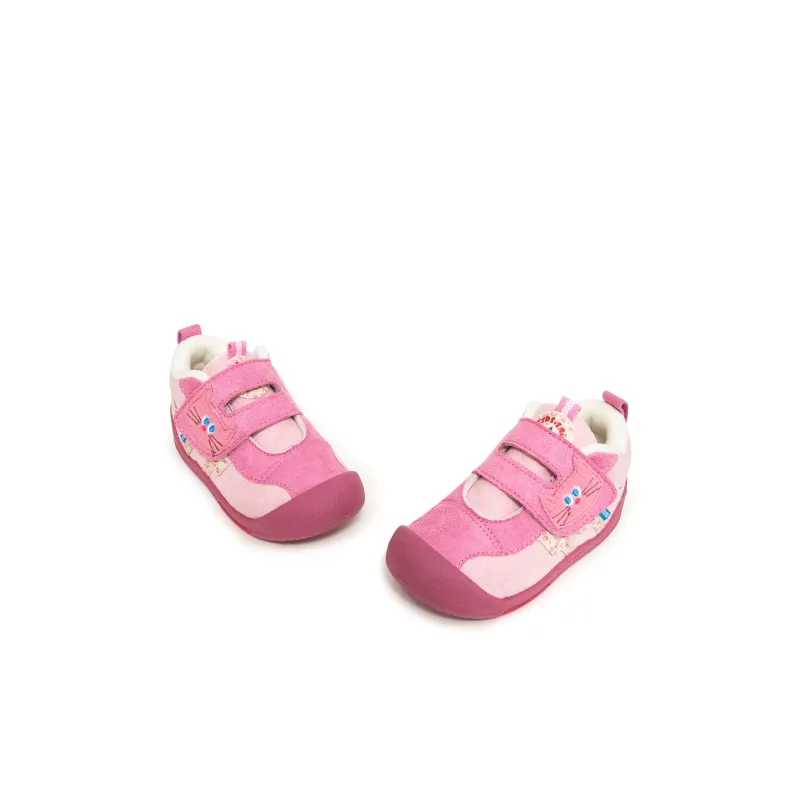 KIDSING Slip Resistant Thermal Kids Lifestyle Shoes Pink Children Aged 3 7 Years Old-2