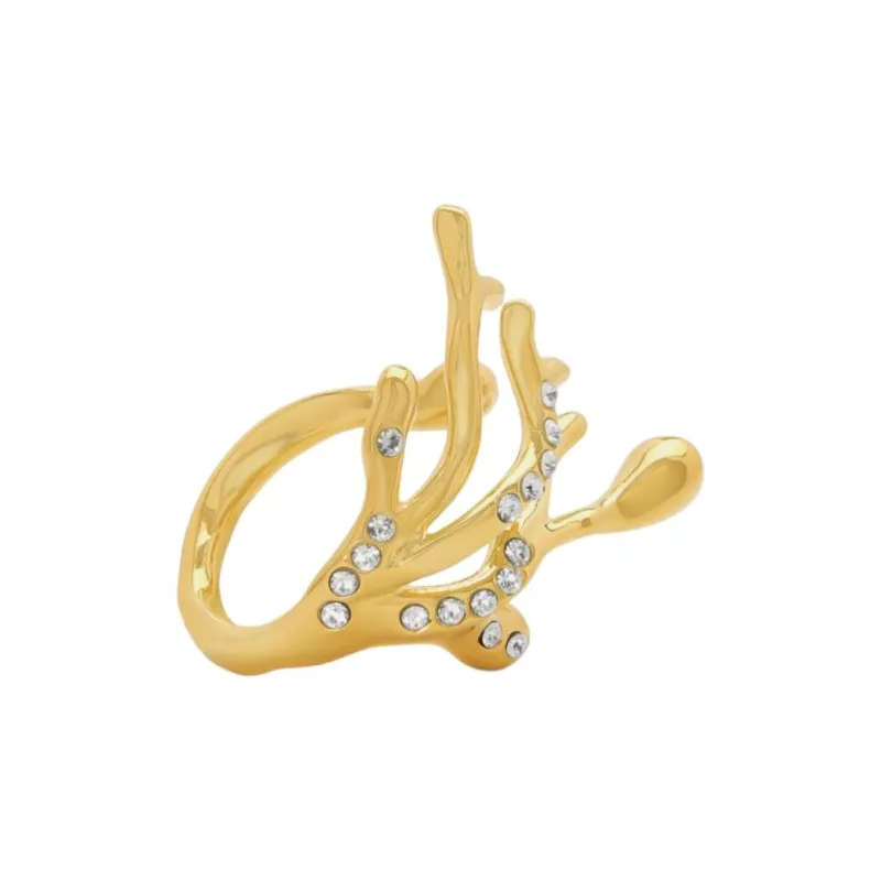 Oscar De La Renta Coral Drops Necklace-1