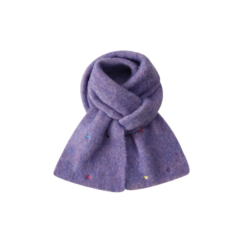 PLAN IN Polyester Knit Scarves Women's-5