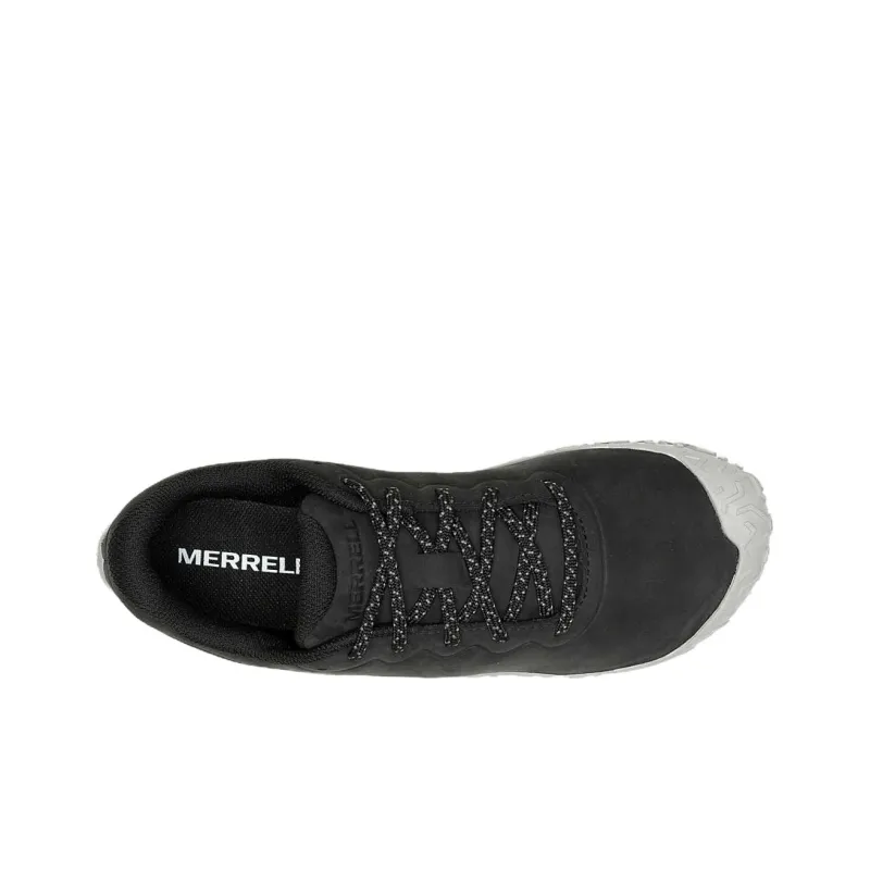 MERRELL Vapor Glove 6 Leather Black Grey Women's-3