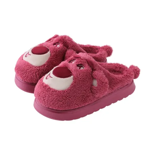 JINGYUN x DISHINI Home Slippers Berry Red