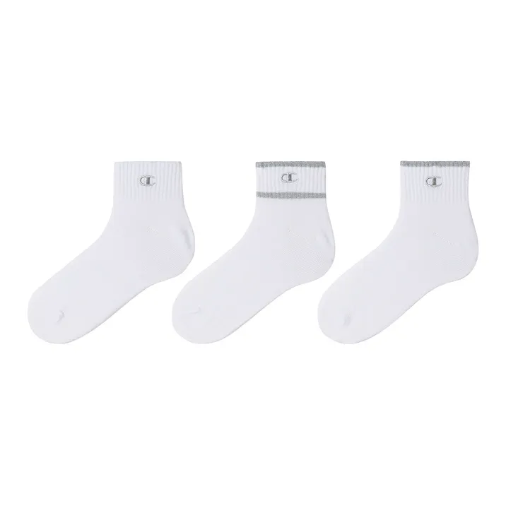 Champion Mid Calf Socks Unisex 3 Pack-0