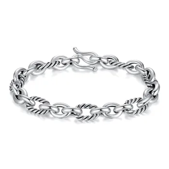Original Summer S999 Fine Silver Pure Silver Bracelets Unisex