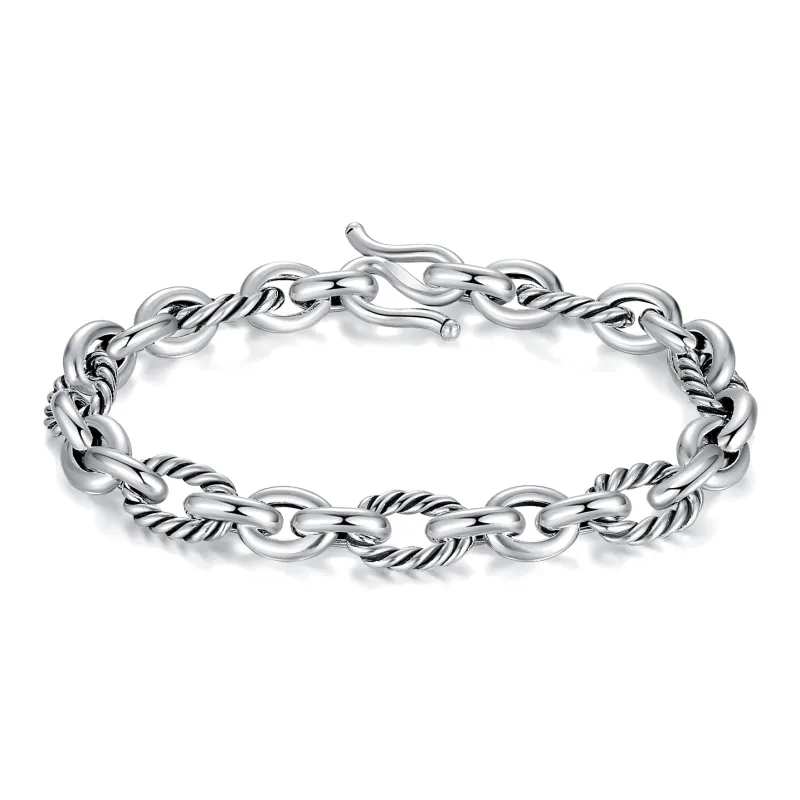 Original Summer S999 Fine Silver Pure Silver Bracelets Unisex-0