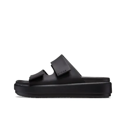 Crocs Slip Resistant Slide Slippers Women's Black