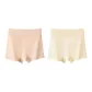 B Set-Ribbed Boxer-Apricot+Light Skin (2 Pack)