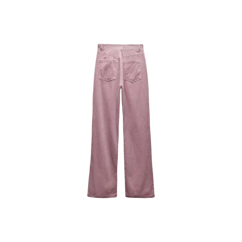 ZARA Casual Pants Women's Light Pink-1