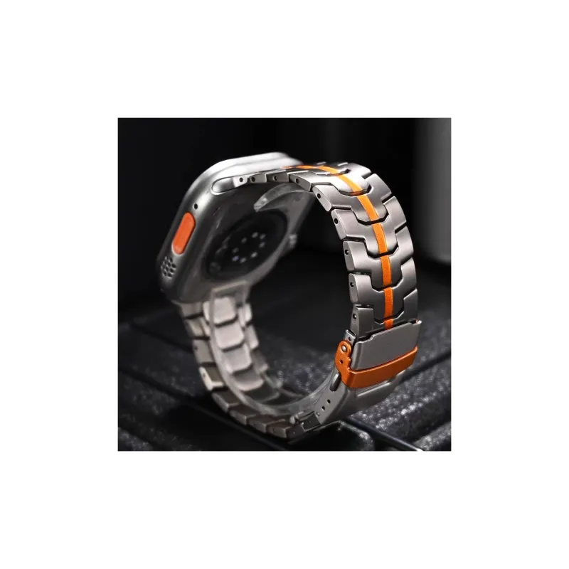 YOOVEI Watch Band Apple Compatibility 220mm Titanium Material-1