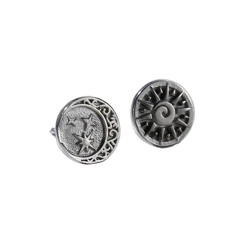 VAN GOGH Copper Stud Earrings Unisex-0