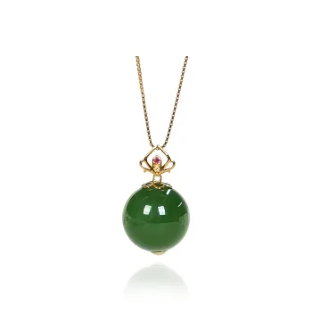 CUIYOUSHIJIA Hetian Jade Pendants Jasper Women's