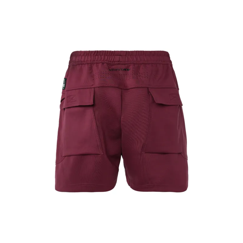 Nike Dri Fit Casual Shorts Men's Red Sandalwood Red-2