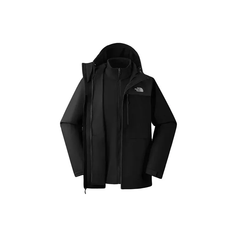 THE NORTH FACE City Outdoor Collection Windbreaker Jackets Men Cosmic Black Shopping Bag Included-1