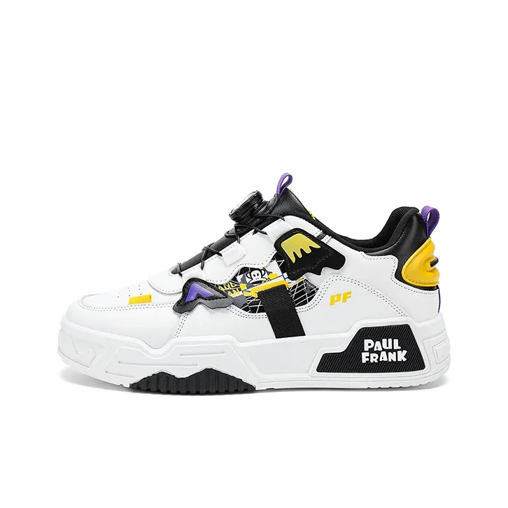 PAUL FRANK Slip-Resistant High-Top Skateboard Shoes Men's-49