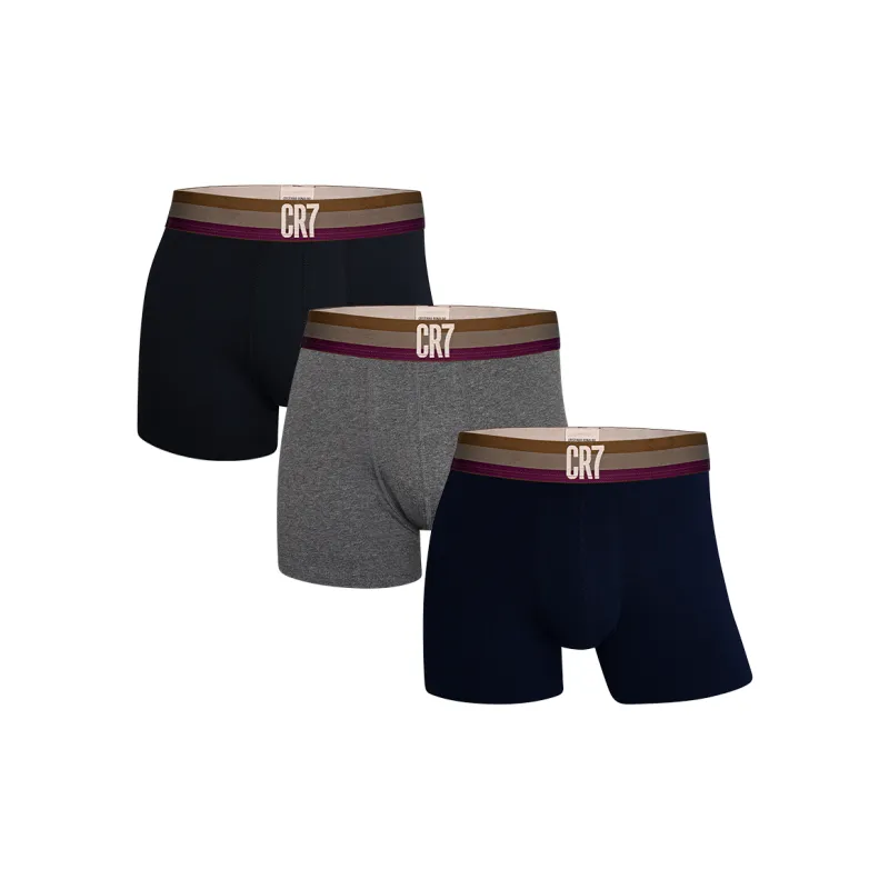 CR7 CRISTIANO RONALDO Boxer Briefs Men's Box 3 Pack Mixed Color-1