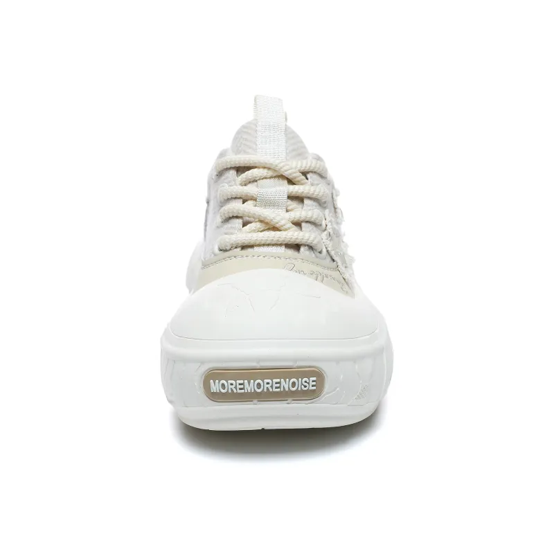 MOREMORENOISE Casual Shoes Women's Low Top White-1