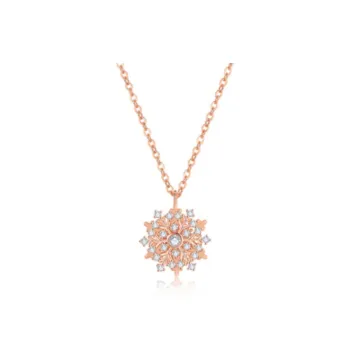 CHIEMOT S925 Silver Collarbone Chain Women's