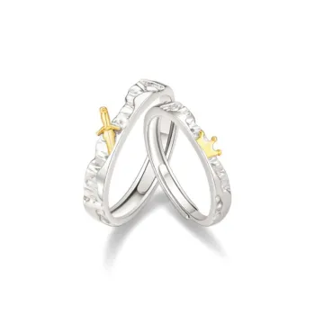 MOVER S999 Fine Silver Rings Unisex