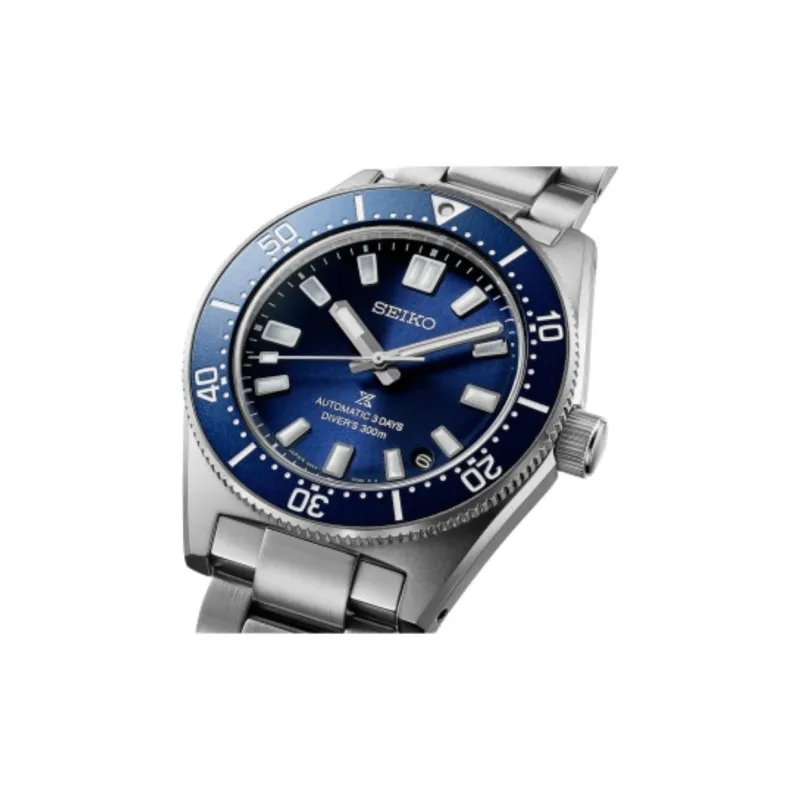 SEIKO PROSPEX Collection Automatic Mechanical Movement Stainless Steel Strap Watch 40mm Men's Watches Blue Dial-2