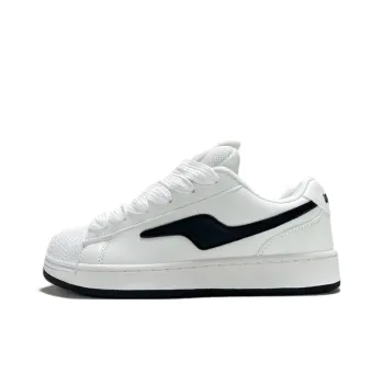 CHERRY&KALIKA Anti Slip And Wear Resistant Lightweight Height Increasing Low Top Skateboard Shoes Women's Black White