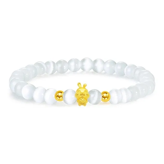KING TAI SANG Gold Bracelet Women's-6