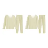 Women's 2-Piece Set (Yellow)