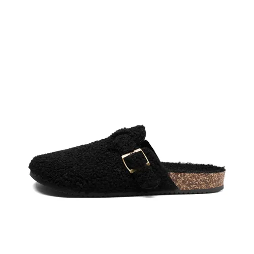Wooden Rabbit Closed Toe Slippers Unisex