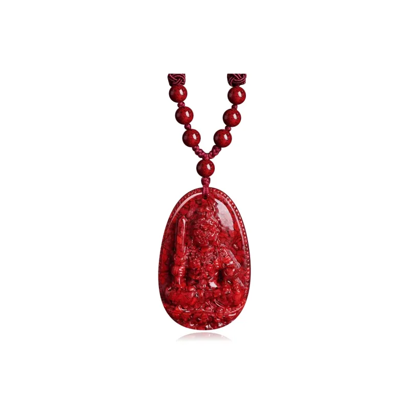 EADDA JEWELRY Cinnabar Necklaces Unisex-2