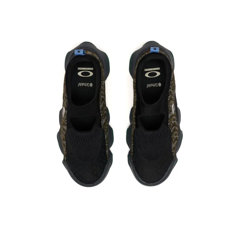 Brian Dead x Oakley Factory Team Anti-Slip Wear-Resistant Low-Top Casual Shoes Unisex Black-3