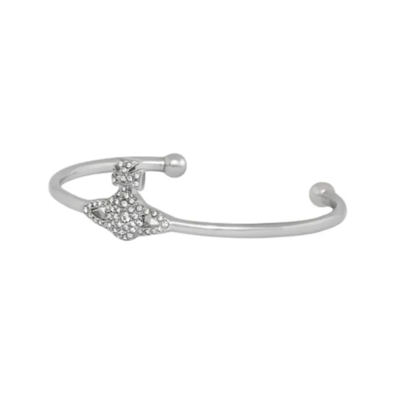 Vivienne Westwood Brass Bangles Women's Silver-3
