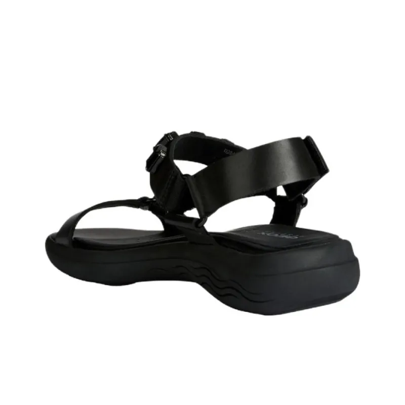 GEOX Spherica Ec5w Beach Sandals Women's Black-3