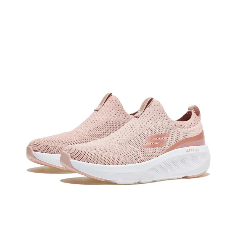 Skechers GO RUN Elevate Breathable And Lightweight Low Top Casual Shoes Women's Pink-2