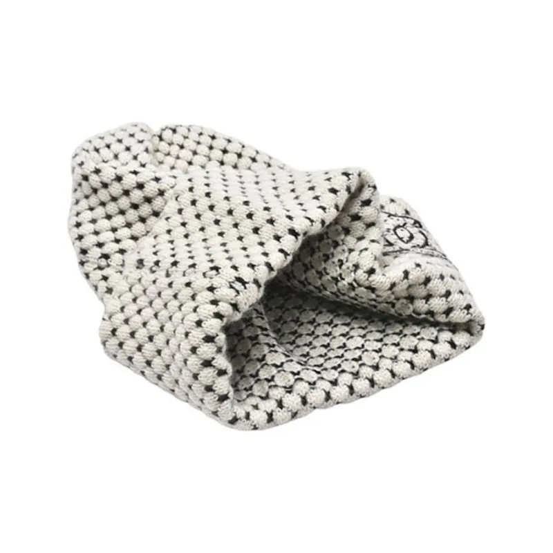 CHANEL Wool Beanies Women's White-2