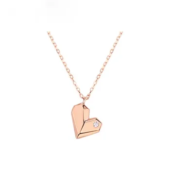CHIEMOT S925 Silver Collarbone Chain Women's