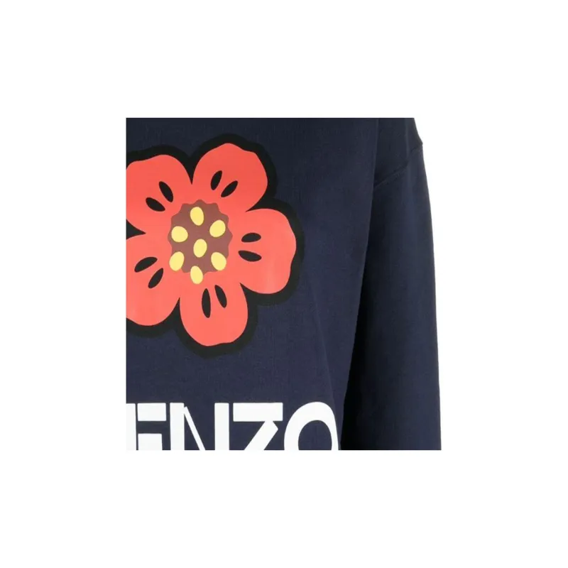 KENZO Logo Printed Crewneck Sweatshirt-7