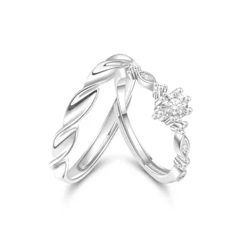 XIOW S999 Fine Silver Rings Unisex