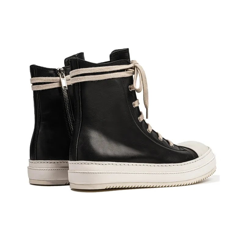 Dreambo Slip Resistant High Top Skateboard Shoes Men's-7