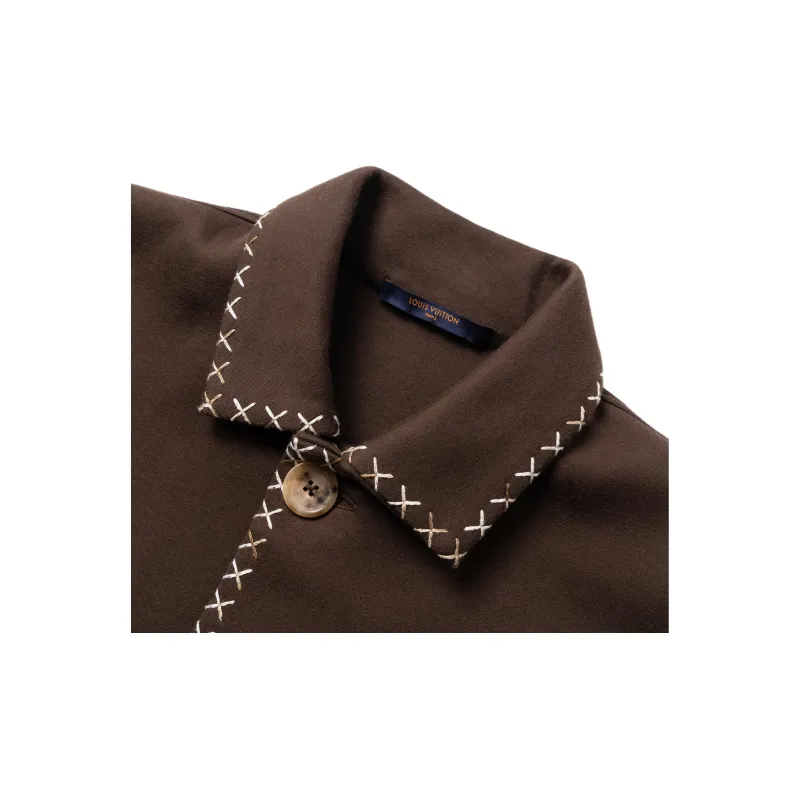 LOUIS VUITTON x Tyler SS24 Jackets Coats Men's Chocolate-12