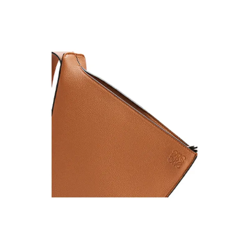 LOEWE Anton Sling Cow Leather Sling Bag Men's Tan-3