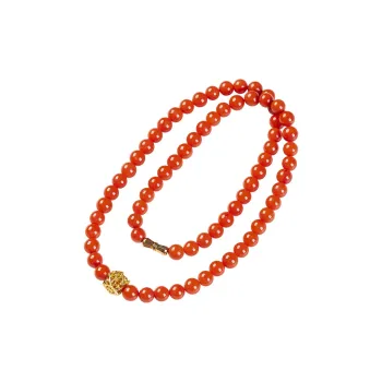 Execute The Blessing Southern Red Agate Necklaces Unisex