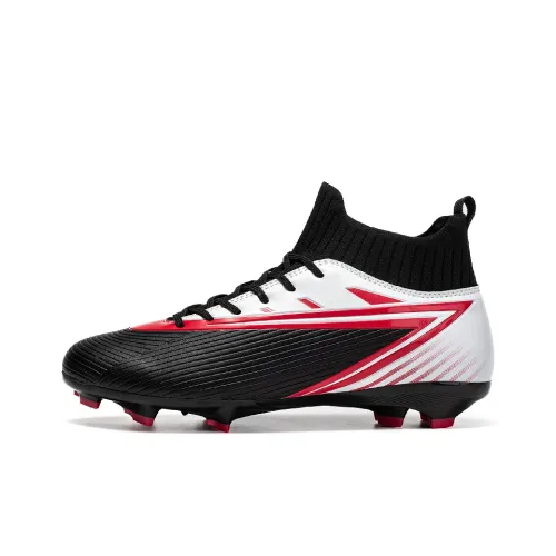 BIANSULONG Soccer Shoes Unisex Low Top Black