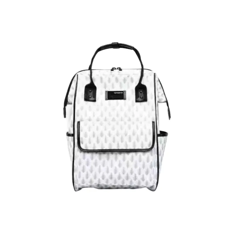 SAMSONITE Nylon Fabric Backpack Medium Size Unisex White-0