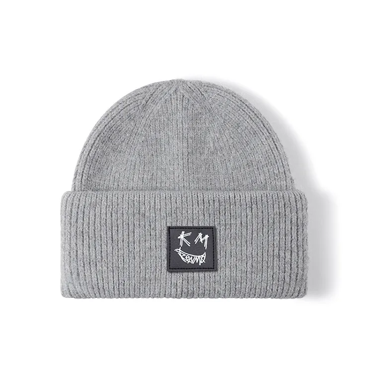 KENMO Rabbit Fur Beanies Unisex-3