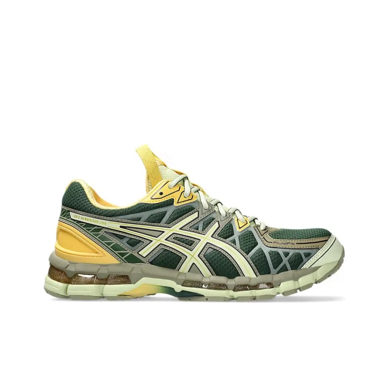 KIKO KOSTADINOV x Asics Gel Kayano20 Anti Slip Wear Resistant Low Top Running Shoes Unisex Green Yellow-1