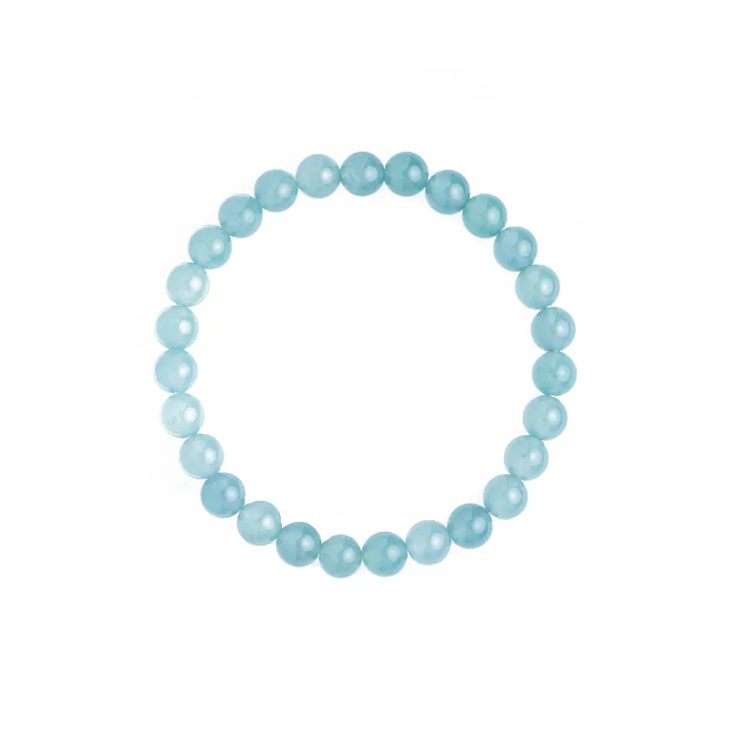 Clear Snow Ice Glutinous Bracelets Unisex-0