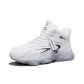 White Black-Fleece-Lined