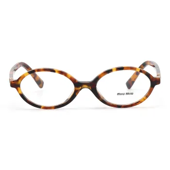 MIU MIU Tortoiseshell Oval frame Glasses