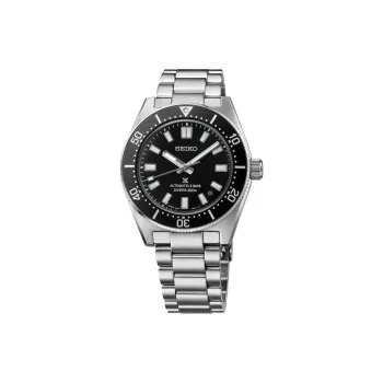 SEIKO PROSPEX Collection Automatic Mechanical Movement Stainless Steel Strap Watch 40mm Men's Watches Black Dial