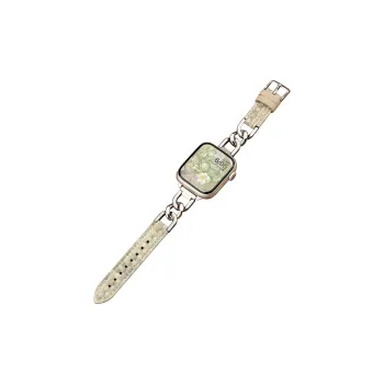 CHUANGYIDA Watch Bands Single Breasted PVC Leather Unisex