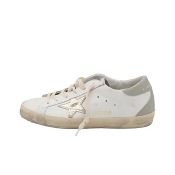 Golden Goose Superstar Deluxe White Platinum Grey Women's